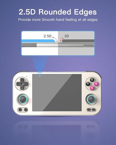 3 pack Screen Protector for Anbernic RG476H Handheld Game Console, Clear, Flex Film, Case Friendly,for Anbernic RG476H,HD Clarity in Kuwait