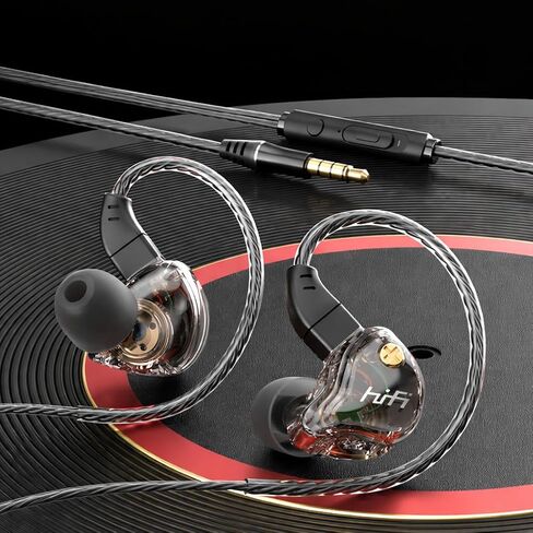 سماعات أذن سلكية HiFi USB C مع ميكروفون، سماعات رأس للألعاب، صوت ستيريو عميق، سماعات من النوع C للهاتف المحمول والكمبيوتر الشخصي، عزل الضوضاء، ملاءمة مريحة in Kuwait