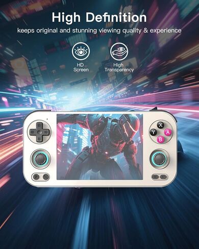 3 pack Screen Protector for Anbernic RG476H Handheld Game Console, Clear, Flex Film, Case Friendly,for Anbernic RG476H,HD Clarity in Kuwait