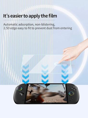 Screen Protector for OneXPlayer OneXFly Apex 8-Inch Gaming Handheld, Anti-Scratch 9H Hardness Tempered Glass Flim,Touch Sensitive Edges Bubble Free Easy to Install,HD Clear,1 Pack in Kuwait