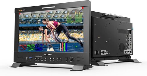 LILLIPUT Q10 10.1 بوصة HDMI 2.0 12G-SDI 3G-SDI 3D LUT HDR Waveform 1500nits شاشة عالية السطوع على الكاميرا لبث الفيديو in Saudi Arabia