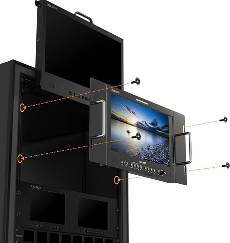 LILLIPUT Q10 10.1 بوصة HDMI 2.0 12G-SDI 3G-SDI 3D LUT HDR Waveform 1500nits شاشة عالية السطوع على الكاميرا لبث الفيديو in Saudi Arabia