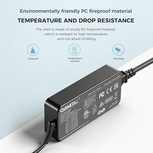 محول طاقة 240 واط USB C GaN PD3.1 شاحن سريع 48 فولت 5 أمبير لأجهزة الكمبيوتر العملاقة AI، NVIDIA DGX Spark، إطار كمبيوتر محمول 16، أجهزة الكمبيوتر المحمولة Dell HP MSI ASUS Lenovo Gaming، محطة إرساء Thunderbolt 5/4 PSU in Kuwait