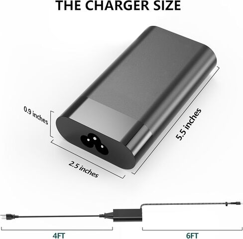 110W 100W USB C Laptop Charger Compatible with HP ZBook Firefly 16 G9 G10 G11 Elite Dragonfly G3 EliteBook 865 G9 860 G10 G11 Adapter Power Supply Cord in Kuwait