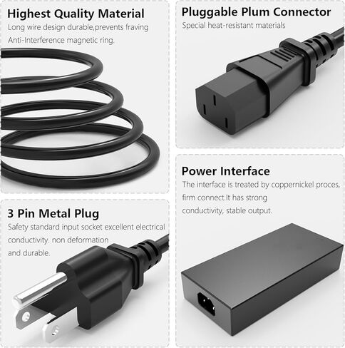 280W Laptop Charger Compatible with Asus ROG Strix G18 G17 G16 G15 G814 G713 G614 G513 Scar 15 17 G532L G533Z G732L G733Z ADP-280EB B 20V 14A Power Supply Adapter in Kuwait