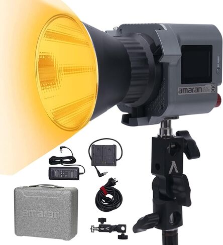 ابوتشر مصباح فيديو LED سي او بي 60X من اماران 60 اكس، 65 واط، ثنائي اللون 2700-6500 كلفن تحكم عن طريق البلوتوث (تحديث 60 مرة من اماران) in Kuwait
