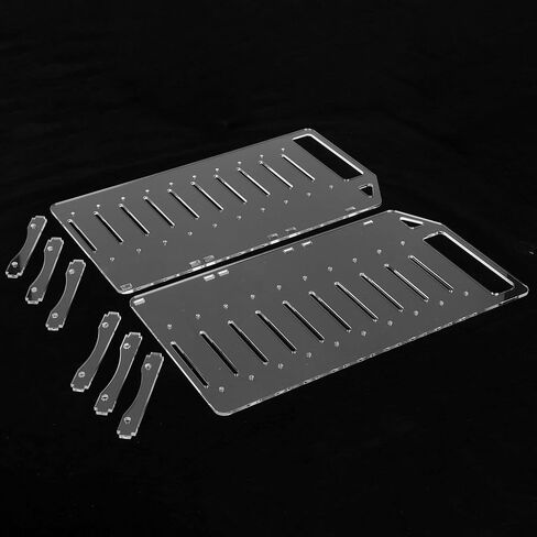 حامل القرص الصلب YJY10F 3 5 بوصة فاصل أكريليك شفاف حامل تجميع DIY وصلب 8 سم يمكن لمحرك الأقراص حامل القرص الجديد ذو العشرة بوصات HDD in Kuwait