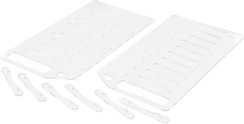 حامل القرص الصلب YJY10F 3 5 بوصة فاصل أكريليك شفاف حامل تجميع DIY وصلب 8 سم يمكن لمحرك الأقراص حامل القرص الجديد ذو العشرة بوصات HDD in Kuwait
