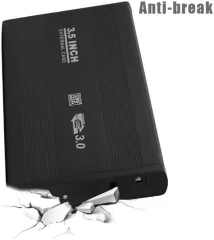 3.5 Inch USB 3.0 SATA External Hard Drive Housing Type-C External Storage Box Support Hard Drive in Kuwait