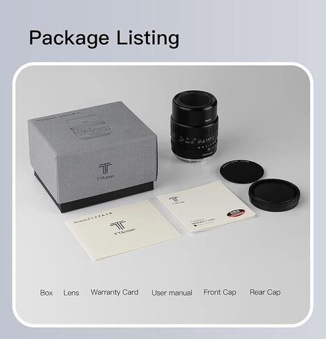 TTArtisan 40mm F2.8 Macro Lens APS-C 1:1 Magnification Macro Lens Manual Focus Lens Compatible with Olympus M4/3 Mount Cameras EPM1、EPM2、EPL1、EPL2、EPL3、G1 G2 G3 G5 G6 G7 in Kuwait
