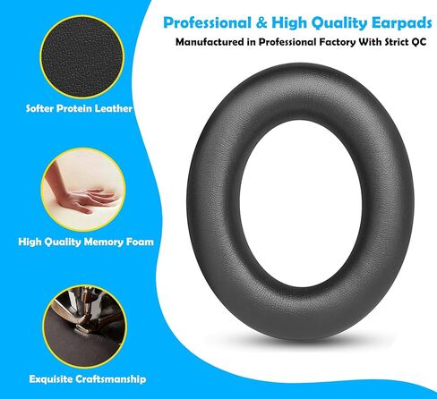 استبدال وسائد الأذن متوافقة مع سماعات الرأس Focal Bathys عالية الدقة بتقنية البلوتوث، راحة محسنة وعزل الضوضاء in Kuwait