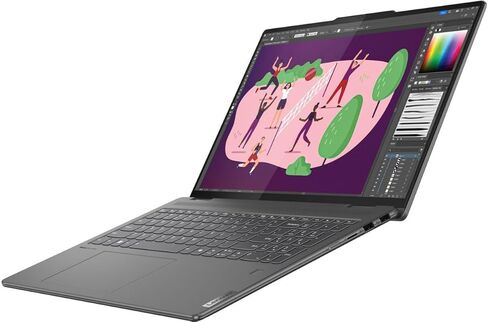 Lenovo 2024 Yoga 7 2-in-1 16" WUXGA IPS Touch Laptop 12-Core Intel Core Ultra 7 155U 16GB LPDDR5 1TB SSD Thunderbolt 4 USB-C w/DP WiFi AX BT Webcam HDMI2.1 Backlit KB Fingerprint Windows 11 Home in Kuwait
