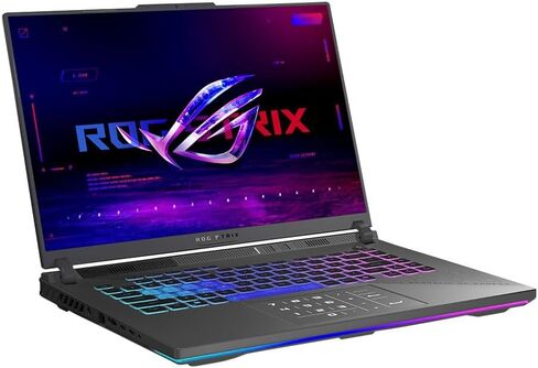 كمبيوتر محمول للألعاب ASUS ROG Strix G16 مقاس 16 بوصة 165 هرتز؛ AMD Ryzen 9 8940HX 2.4 جيجا هرتز؛ NVIDIA GeForce RTX 5070 8 جيجا GDDR7؛ 32 جيجا DDR5-5200 RAM؛ 1 تيرابايت NVMe SSD، Windows 11 Home in Kuwait