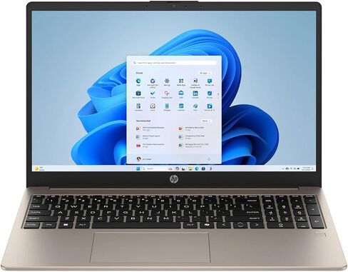 HP 15.6'' FHD IPS Touch Laptop, Intel Core i3-N305 Processor, 8GB DDR4, 256GB SSD, Windows 11 Home, WiFi 6, Bluetooth, Copilot AI, Cozy Cashmere, 15-fd0230wm in Kuwait