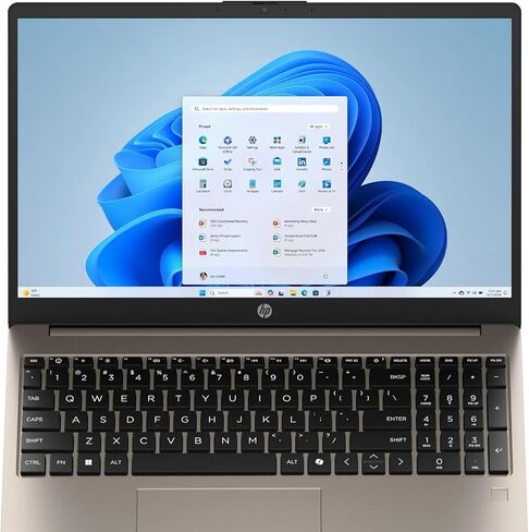 HP 15.6'' FHD IPS Touch Laptop, Intel Core i3-N305 Processor, 8GB DDR4, 256GB SSD, Windows 11 Home, WiFi 6, Bluetooth, Copilot AI, Cozy Cashmere, 15-fd0230wm in Kuwait