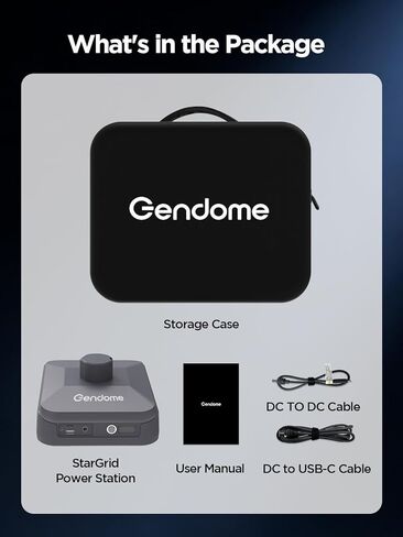 حزمة بطارية LiFePO4 بقدرة 288 وات في الساعة لمحطة Starlink Mini، محطة طاقة محمولة الكل في واحد StarGrid مع حامل وحقيبة حمل، وقت تشغيل يصل إلى 14 ساعة، شحن بالطاقة الشمسية/السيارة للتخييم والمركبات الترفيهية والاستخدام خارج الشبكة والطوارئ in Kuwait