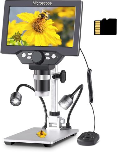 Koolertron 7" LCD Digital Microscope, 1080P USB Camera, 32GB in Kuwait