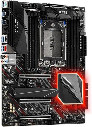 pc Motherboard Fit for ASRock X399 Motherboard Support TR4 Socket Ryzen Threadripper Series CPU TR 1920X 1900X 2950X 1950X DDR4 3400+ MHz M.2 ATX in Kuwait