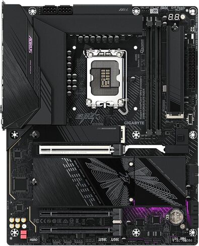 اللوحة الأم GIGABYTE Z890 AORUS Elite Duo X Intel LGA 1851 ATX، تدعم Core Ultra (السلسلة 2)، DDR5، 16+1+2 مرحلة طاقة، 5X M.2، PCIe 5.0، USB4، WiFi 7، 5 جيجابت، EZ-Latch، D5 Bionic Corsa in Kuwait