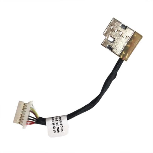 استبدال كابل GinTai DC Power Jack Harness لـ HP Pavilion x360 m3-u001dx m3-u003dx m3-u103dx M6-W M6-P M1-U 799735-F51 799735-S51 799735-T51 799735-Y51 855995-001 933523-001 in Kuwait