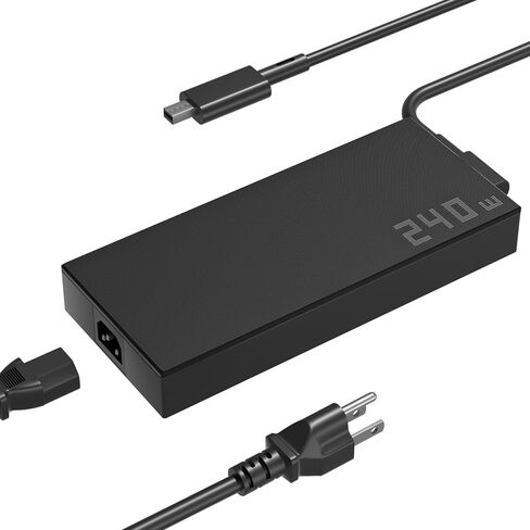 240W Charger Compatible with Asus TUF Gaming A18 A16 A14 ROG Zephyrus G14 G16 2025 2024 Series FA808 FA401 FA608 GU605 GA605 GA403 ProArt P16 PX13 ROG Flow Z13 GZ302EA Laptop in Kuwait