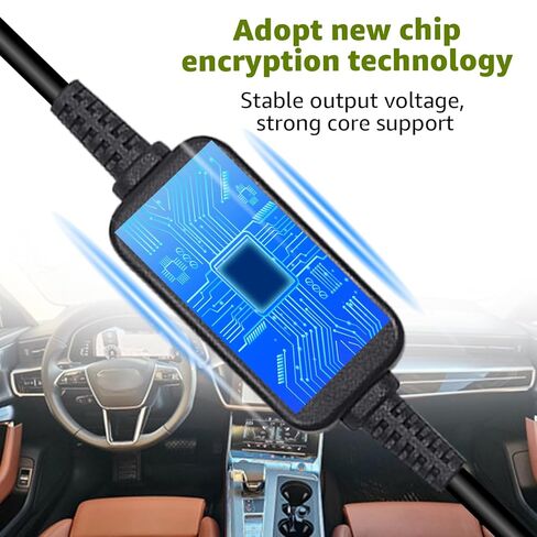 كابل طاقة USB-C إلى DC3.5 لكاشفات الرادار، سلك طاقة مستقيم 6.56FT 5V-12V نوع C متوافق مع Cobra RAD 480i، 350، 380، Uniden DFR1،3،5 Series، Whistler، & Radenso Radar Detectors in Kuwait