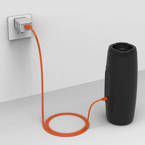 كابل شحن USB من النوع C بديل متوافق مع سماعات JBL Tune 510BT 520BT 720BT 770NC، Live 460NC، Tune 125TWS 225TWS 130NC TWS، Flip 5/6/7، شحن 4/5/6 مكبرات صوت in Kuwait