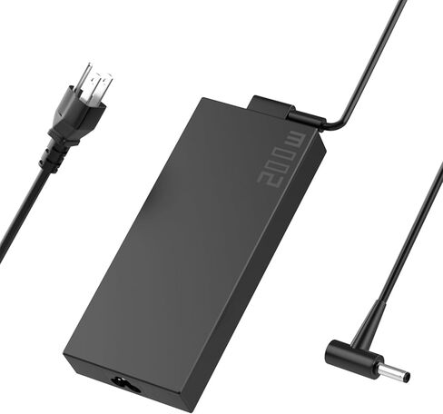 شاحن 200 واط متوافق مع Asus TUF Gaming A15 A17 F15 F17 FA506 FX506 FX507 FA507 FX707 FA707، TUF Dash F15 FX516 FX517 in Kuwait