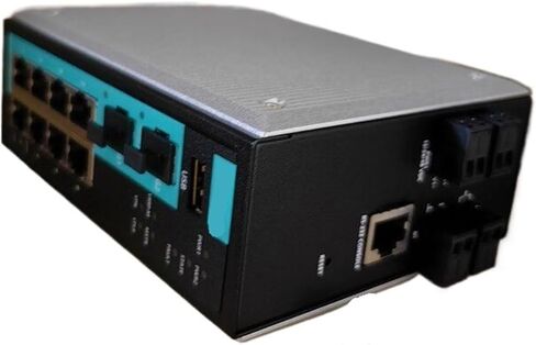 EDR-810-VPN-2GSFP 8+2G SFP راوتر صناعي آمن متعدد المنافذ، نطاق درجة حرارة التشغيل: -10 إلى 60 درجة مئوية in Kuwait