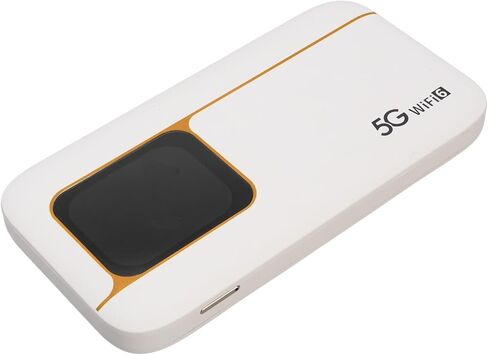 ciciglow WiFi 6 5G Mobile Hotspot 2.77Gbps Portable Router with IP67 Design for Home Travel White in Kuwait