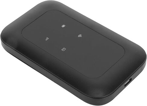 راوتر Qinlorgo 150Mbps 4G WiFi، مودم USB LTE، جهاز WiFi محمول مع بطارية 2100 مللي أمبير في الساعة وشاشة LED، مثالي لأوروبا وآسيا، يدعم 10 أجهزة in Kuwait