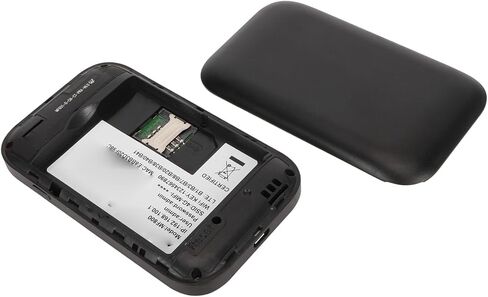 راوتر Qinlorgo 150Mbps 4G WiFi، مودم USB LTE، جهاز WiFi محمول مع بطارية 2100 مللي أمبير في الساعة وشاشة LED، مثالي لأوروبا وآسيا، يدعم 10 أجهزة in Kuwait