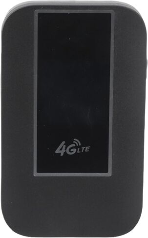 Qinlorgo 4G LTE Mobile WiFi Hotspot، راوتر لاسلكي عالي السرعة 500 ميجا بت في الثانية، نقطة اتصال بفتحة بطاقة SIM مع شاشة ملونة ودعم 10 مستخدمين، مثالية للوصول إلى الإنترنت في أي مكان in Kuwait