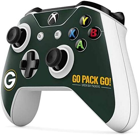 Skinit Decal Gaming Skin Compatible with Xbox One S Controller - Officially Licensed NFL Green Bay Packers Team Motto Design in Kuwait