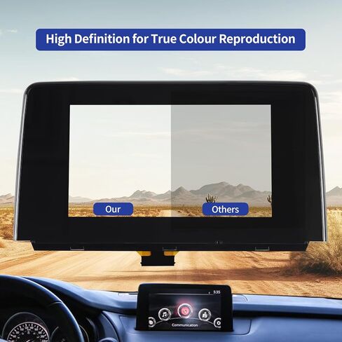 TsuperU 7" Touch Screen Digitizer Replacement for Mazda CX-9 CX9 Sport Grand Touring GS GT Radio Screen 2016 2017 2018 2019, Touchscreen fit TK48-611J0 TK48-611J0B TK48-611J0A OEM Navigation System in Saudi Arabia