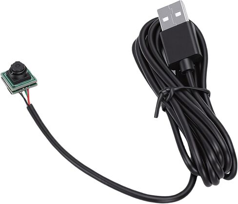 كاميرا Yunseity USB صغيرة، مستشعر CMOS بزاوية عريضة 2 ميجابكسل 1080 بكسل عالي الدقة مع عدسة 180 درجة، لمكالمات الفيديو والاجتماعات والألعاب والبث عبر الإنترنت in Kuwait