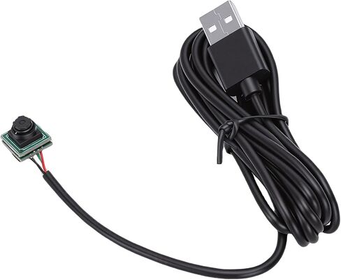 كاميرا Yunseity USB صغيرة، مستشعر CMOS بزاوية عريضة 2 ميجابكسل 1080 بكسل عالي الدقة مع عدسة 180 درجة، لمكالمات الفيديو والاجتماعات والألعاب والبث عبر الإنترنت in Kuwait