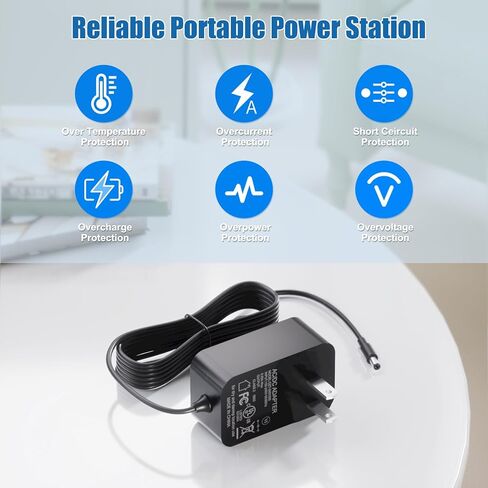 سلك طاقة لقضبان إضاءة LED 12 فولت لتلفزيون Govee الذكي مزود بإضاءة خلفية LED H6056 H6046 H6046111 محول طاقة لقضبان إضاءة Govee RGBIC مزود طاقة بتيار متردد مدرج في قائمة UL in Kuwait