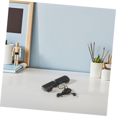 TEHAUX USB Clip-on Computer Desktop Speaker for Home and Office, USB-Powered Portable Music Speaker with 3.5mm Audio Input, Multi-Purpose Sound Bar Compatible with Laptops and Desktops in Kuwait