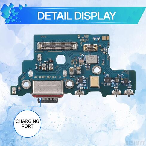 لهاتف Samsung Galaxy S20 Ultra 5G منفذ شحن بديل لشاحن USB موصل قفص الاتهام كابل مرن من النوع C لوحة شاحن USB من النوع C موصل استبدال إصلاح الإصلاح لـ SM-G988U SM-G988U1 in Kuwait
