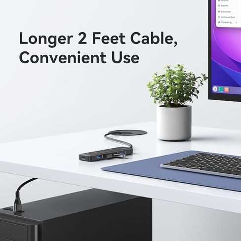 دونجل USB C 5 في 1 مع محور USB C وشحن PD in Kuwait