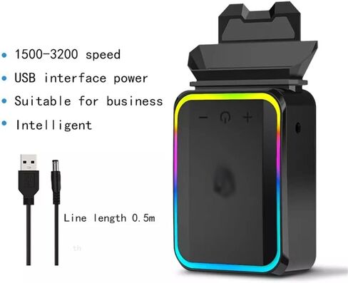 Portable Radiator Laptop Cooler External Exhaust Cooling Fan for Adjustable Speed 12-17 in Kuwait