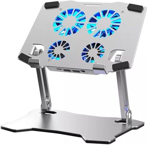 Tablet PC Cooling Adjustable Aluminum Stand Laptop Portable Accessories Cooler in Kuwait