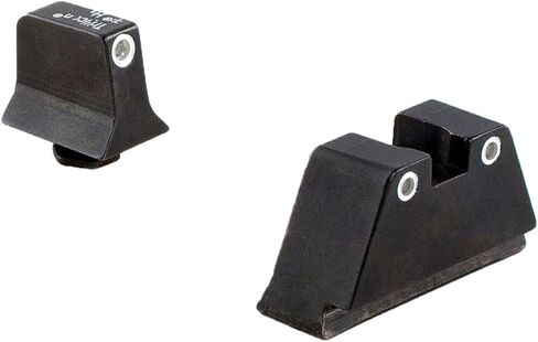 مجموعة الرؤية الليلية Trijicon Glock Suppressor، أبيض/أسود in Kuwait