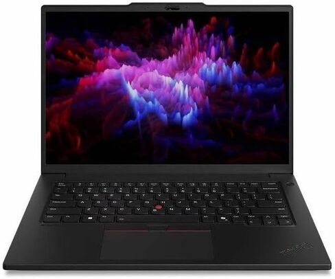 Lenovo ThinkPad P14s Gen 6 21QT0028US محطة عمل محمولة 14.5 بوصة - WUXGA - 60 هرتز - Intel Core Ultra 7 255H - 32 جيجا بايت - 1 تيرابايت SSD - لوحة مفاتيح باللغة الإنجليزية - أسود in Kuwait