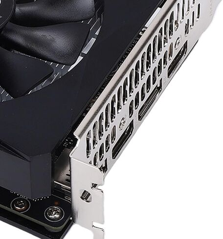 192-bit Gaming Graphics Card, 6GB GDDR6 Video Card, Dual Fan Cooling, AI Upscaling Support, Advanced Light Rendering for AAA Gaming Desktop in Kuwait