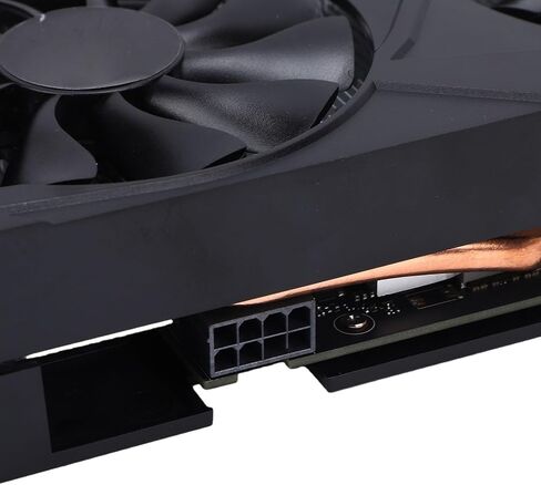 192-bit Gaming Graphics Card, 6GB GDDR6 Video Card, Dual Fan Cooling, AI Upscaling Support, Advanced Light Rendering for AAA Gaming Desktop in Kuwait