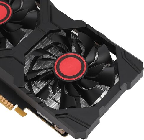 بطاقة رسومات الألعاب Cryfokt 1060 3GB GDDR5 192bit، ذاكرة PCIe 2.0 x16 بسرعة 1380 ميجا هرتز Core 7000 ميجا هرتز، مع تبريد مزدوج المروحة ومكثفات صلبة، لتحرير فيديو ألعاب الكمبيوتر المكتبي ومتعددة الاستخدامات in Kuwait