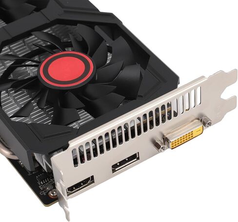 بطاقة رسومات الألعاب Cryfokt 1060 3GB GDDR5 192bit، ذاكرة PCIe 2.0 x16 بسرعة 1380 ميجا هرتز Core 7000 ميجا هرتز، مع تبريد مزدوج المروحة ومكثفات صلبة، لتحرير فيديو ألعاب الكمبيوتر المكتبي ومتعددة الاستخدامات in Kuwait