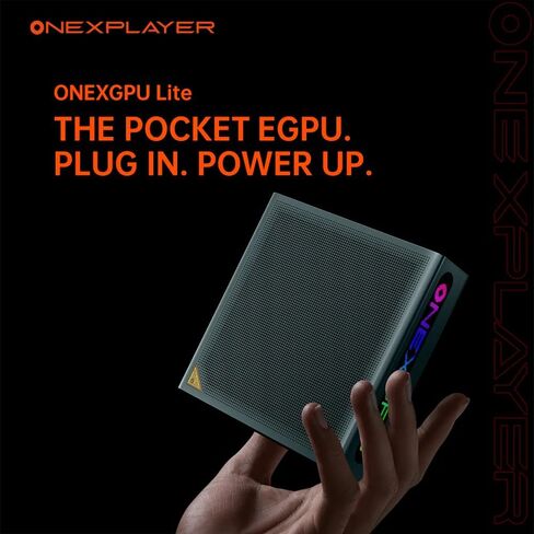 ONE XPLAYER ONEXGPU Lite Graphic Card Dock Expansion Card EGPU with Radeon RX 7600M XT RDNA3.0 8GB GDDR6 6nm PCIE 4.0 14A 20W in Kuwait